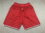 NBA Rockets Chinese version Just don shorts Rouge simple